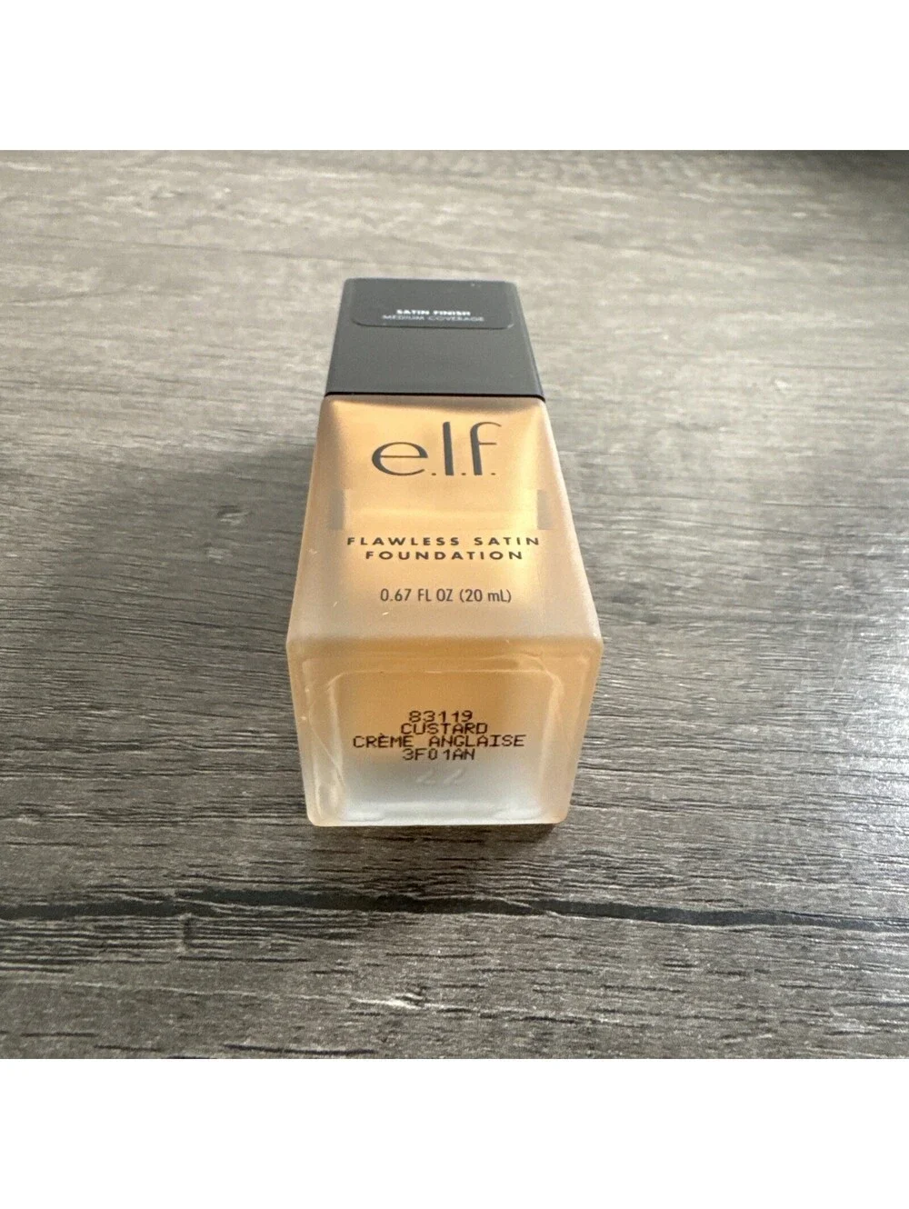 E.L.F Flawless Satin Finish Medium Coverage Foundation #310 Custard - 20ml